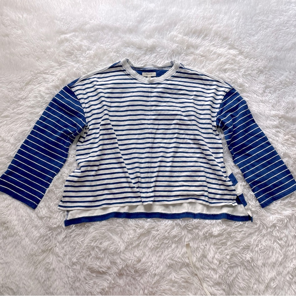 Madewell Easy Long Sleeve Rugby Top‎